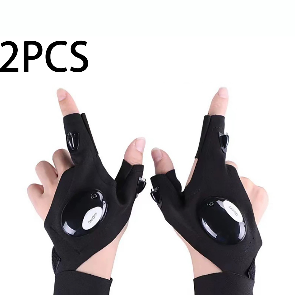 Fishing Gloves - Rękawice męskie z diodami LED –