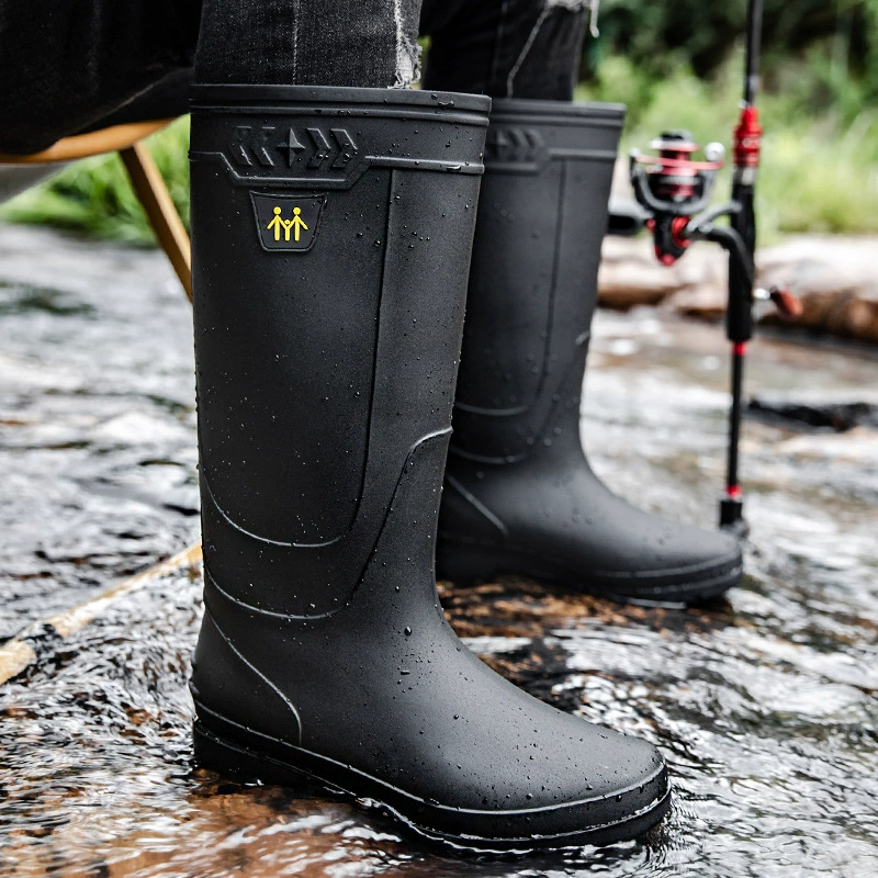 Fishing Waders - Męskie buty przeciwdeszczowe Buty robocze Wsuwane