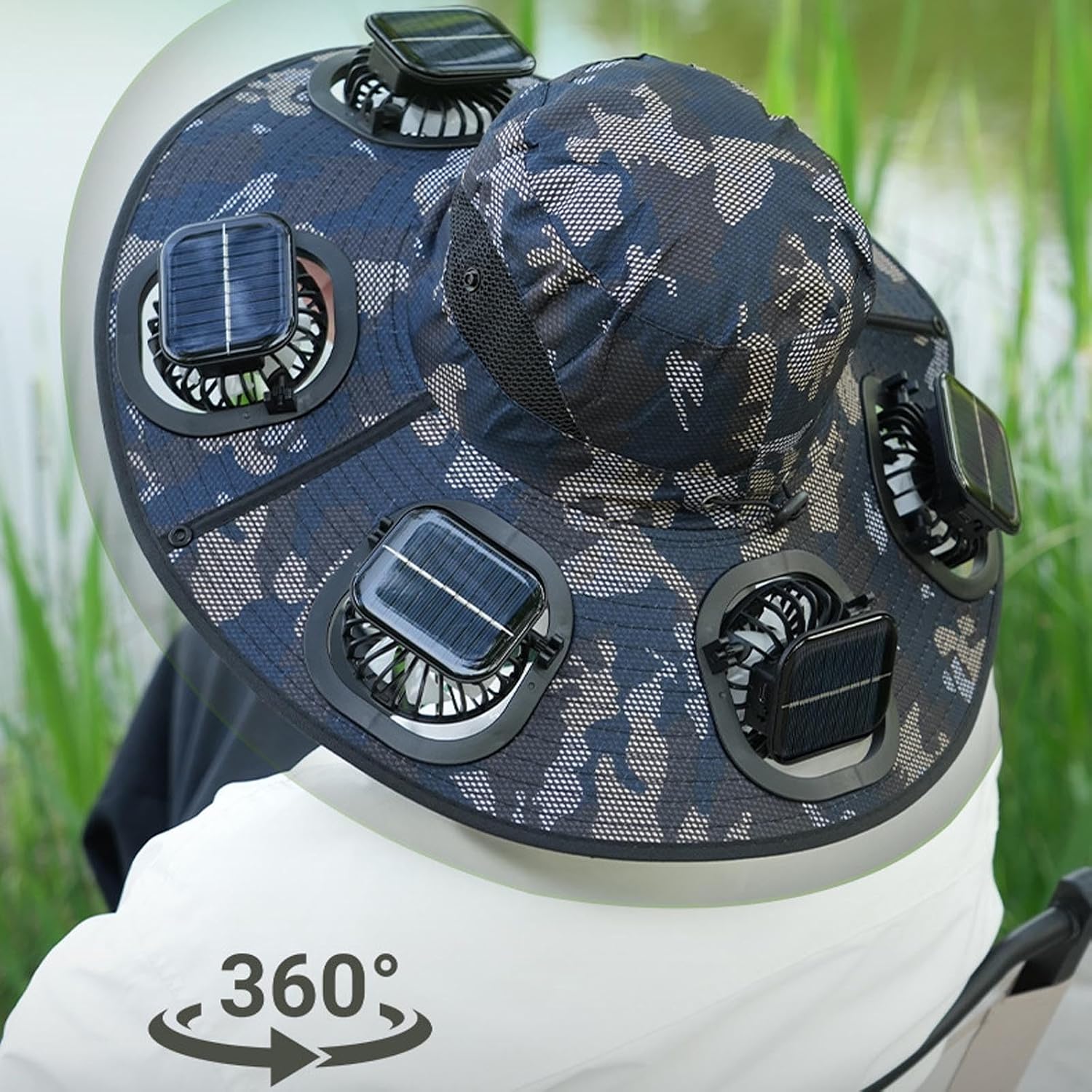 Czapka z wentylatorem solarnym – Fishing Hat recenzja i cena