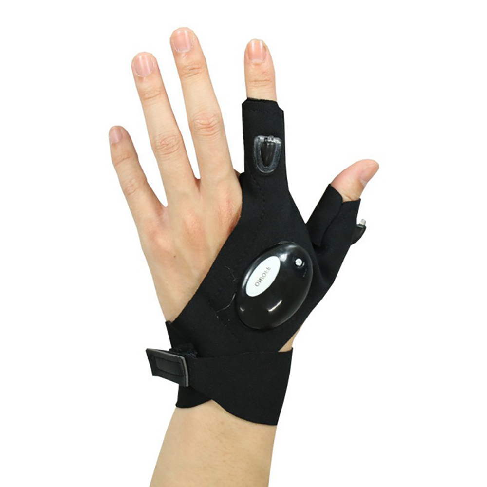 Rękawice męskie z diodami LED  – Fishing Gloves recenzja i cena