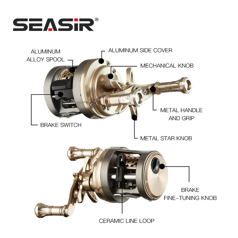 SEASIR JH Całkowicie Metalowy  – Abu Garcia Reel Max recenzja i cena