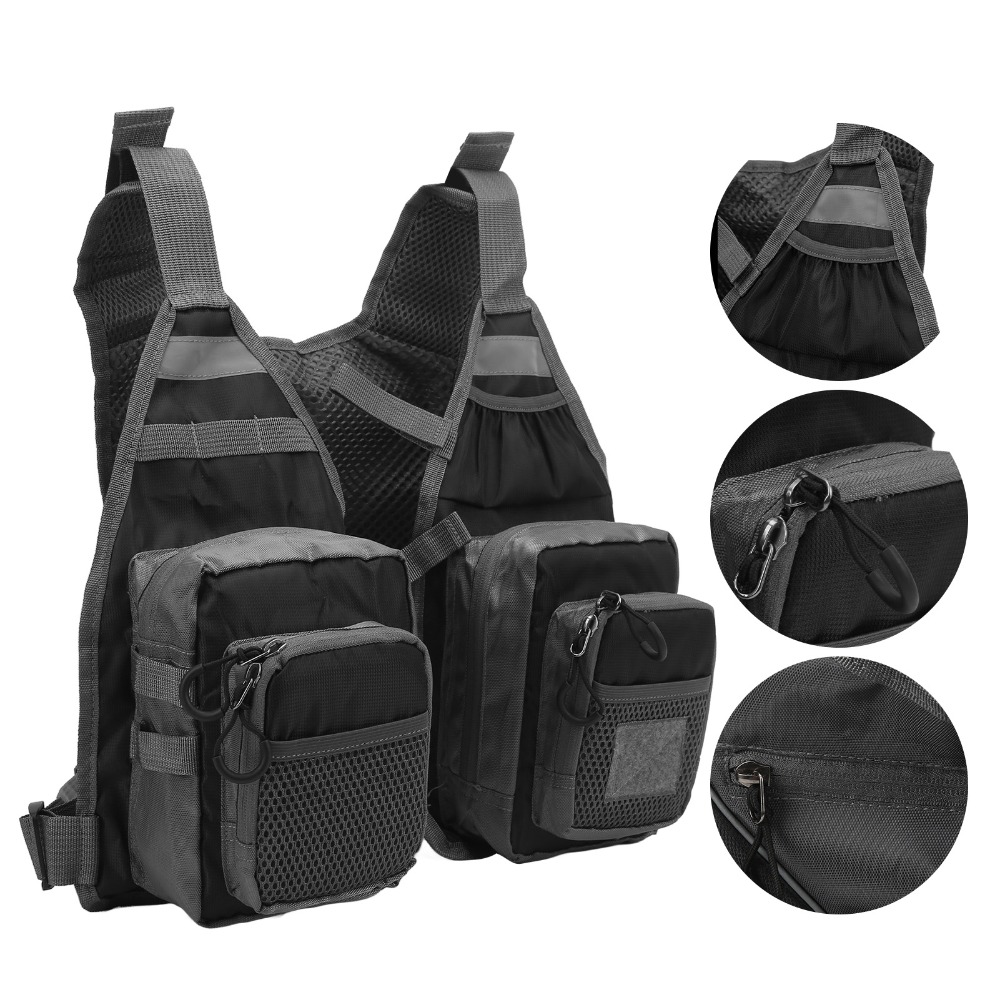 Lekka kamizelka wędkarska z wi – Fishing Vest recenzja i cena