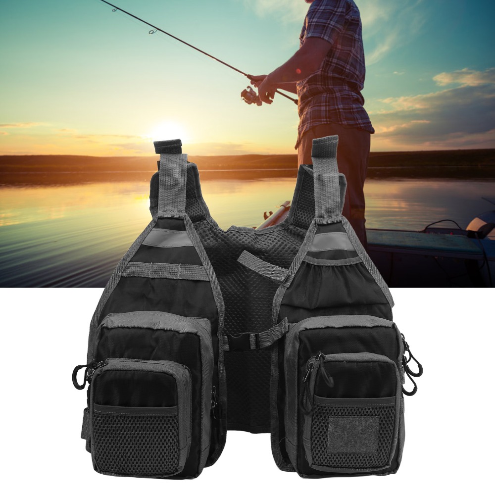 Lekka kamizelka wędkarska z wi – Fishing Vest recenzja i cena