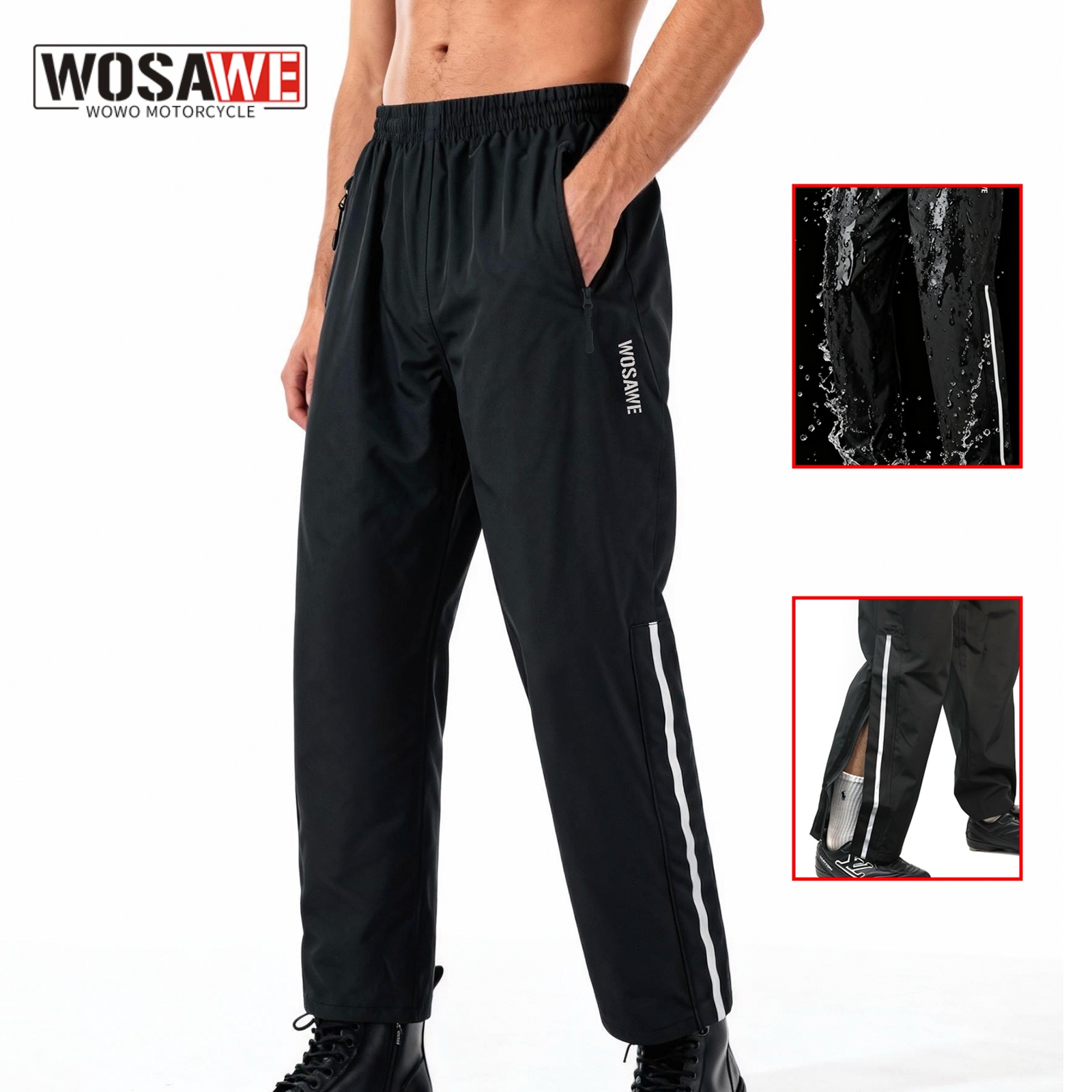 Spodnie motocyklowe WOSAWE, wo – Fishing Pants Waterproof recenzja i cena