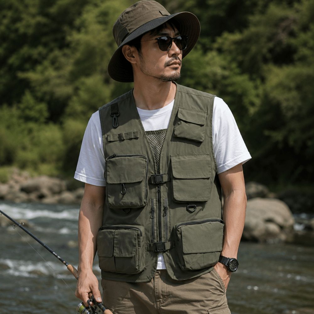 Wodoodporna kamizelka wędkarsk – Fishing Vest recenzja i cena