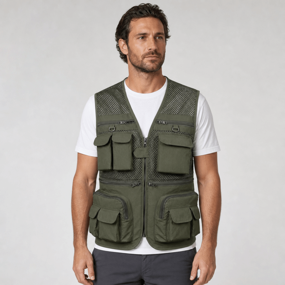Wytrzymała kamizelka wędkarska – Fishing Vest recenzja i cena