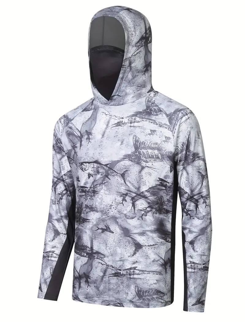 Męska maska ochronna UV na twa – Fishing Shirt Uv Protection recenzja i cena